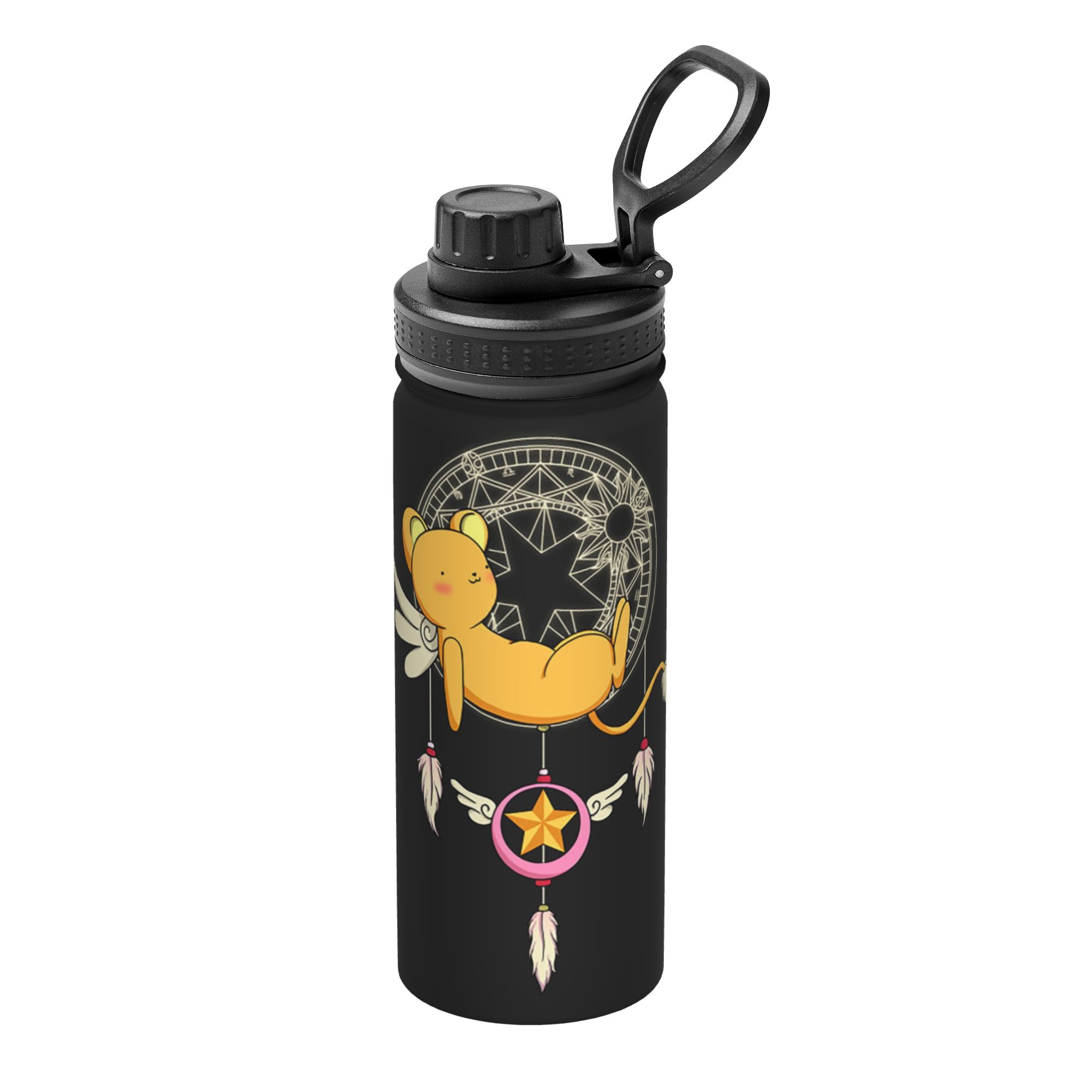 Sports Water Bottle Insulated - Cardcaptor Sakura Anime 18OZ Sports Insulated