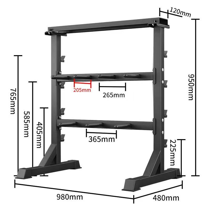 Steel Workout Bench & Rack Set - Dumbbell Set ulasan dan harga