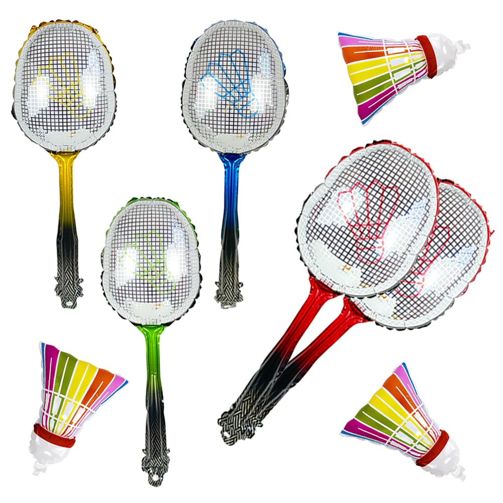 Badminton Green Red Blue Gold  - Badminton Racket ulasan dan harga